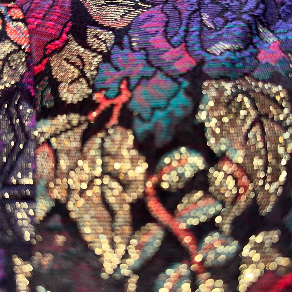 NU-MODE Vintage Puff Sleeve Peplum Brocade Blazer - Picture 13 of 17
